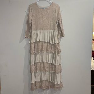 Dainty Jewells XL Cream Dress
